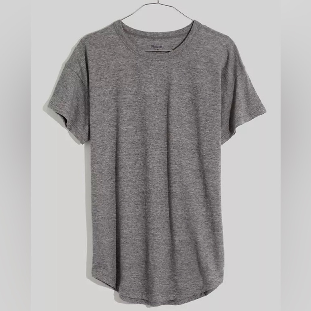 Madewell Whisper Cotton Rib-Crewneck Tee